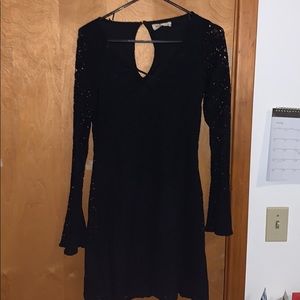 Lace Black Dress
